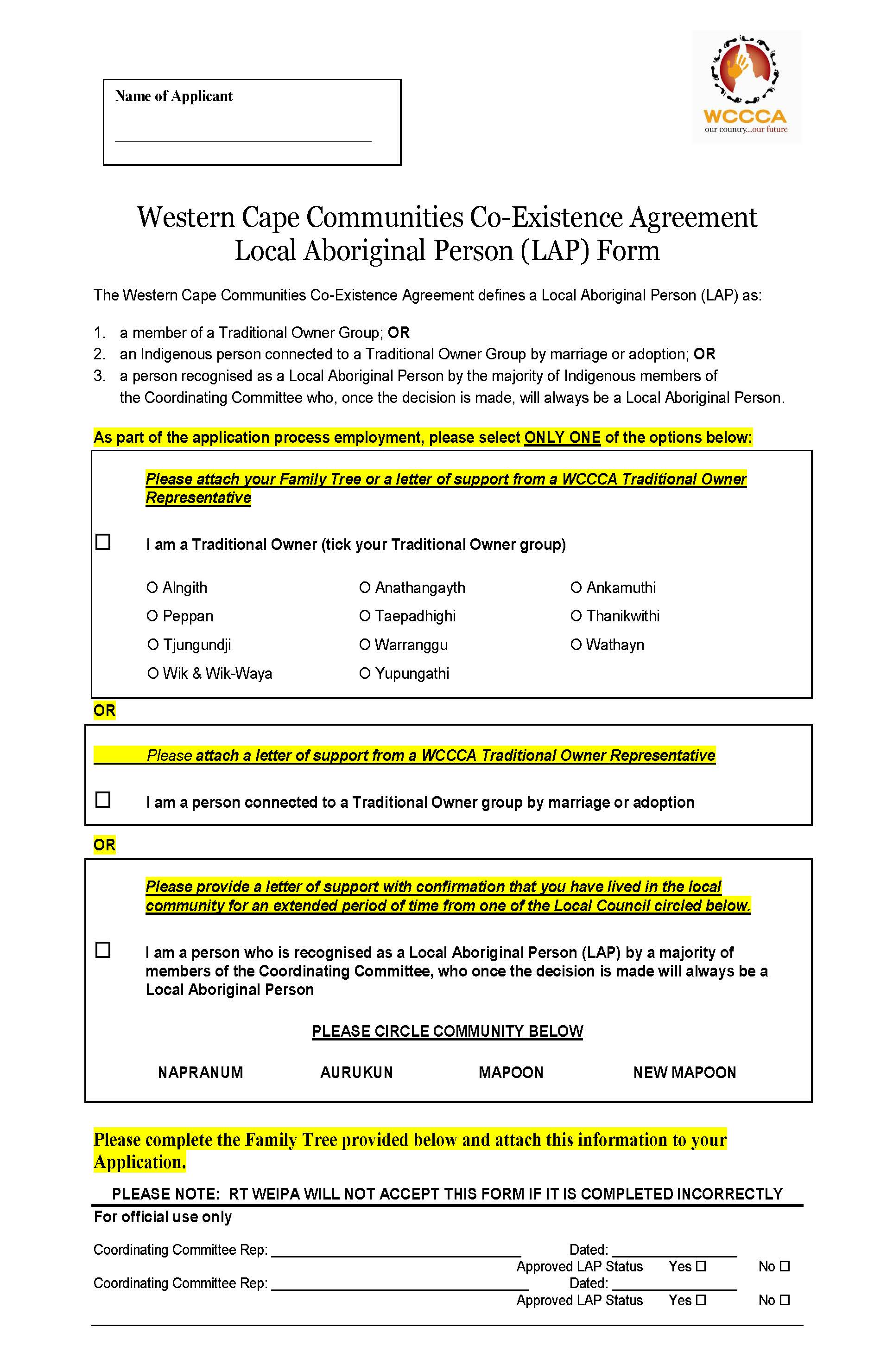 LAP form 2019updated01072019_Page_1 Western Cape Community Trust